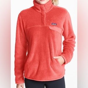 Patagonia Re-Tool Snap-T Fleece Pullover Coral